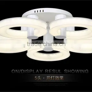 Modern Simple Led Pendant Light Chandelier for Home Living Room Restaurant Hotel Bar Villa thumbnail-3