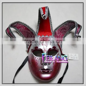 Full Face Sculptural Wall Venetian Mask thumbnail-2