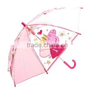 Wholesale Saftey Open Colorful Cute Kids Umbrella thumbnail-6