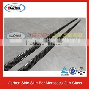 CARBON SIDE SKIRTS COVER FOR MERCEDES CLA CLASS W117 CLA250 CLA45 thumbnail-4