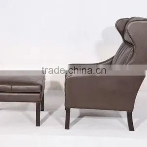 Midcentury Modern Furniture Borge Mogensen 2204 Chair thumbnail-3