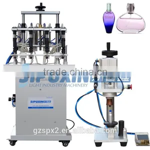 Sipuxin_Semi Auto 4 Heads Pneumatic Perfume Filling Machine With High Precision thumbnail-4