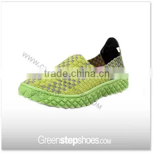 2016 Women Elastic Hand Woven Walking Shoes For Lovers thumbnail-5