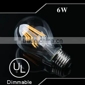 UL Dimmable A19 A60 E26 E27 B22 Energy Saving Antique Edison Bulb Led Lights Led Bulb thumbnail-3