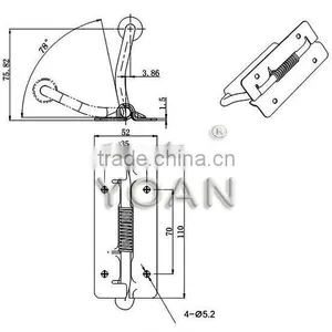 Stainless Steel Handle for Cabinet Door thumbnail-2