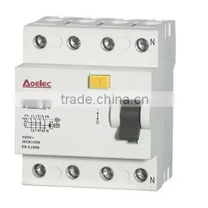 AUR3 KEMA Certificate With High Breaking Capacity 2P 40A 30mA Residual Current Operated Circuit Breaker thumbnail-1