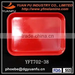 Good Quality Melamine Two-tone Melamine Tea Tray thumbnail-1