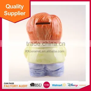 Manufacturer Low Price Reading Books Cereamic Money Bank thumbnail-2