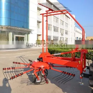 New Style Rotary Hay Raker, Hay Tedder, Tractor Rake and Tedder thumbnail-3