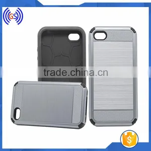 Manufacturer Wholesale Cell Phone Case Metal Color Heavy Duty Mobile Phone Case thumbnail-3