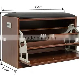 Best Price Wooden Shoe Cabinet/shoe Rack thumbnail-2