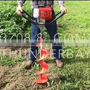 Thunderbay Y43Z08 43CC One Person Hole Digger Ground Hole Drilling Machine Earth Auger thumbnail-2