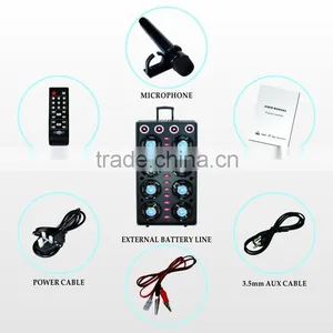 LED Light Big Power Professional Bluetooth Home Audio Subwoofer Speaker thumbnail-5