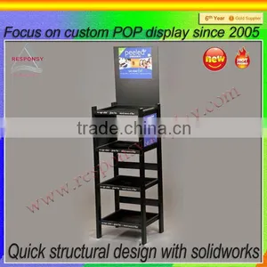 Custom Multi Tier Retail Store Wood Display Shelf thumbnail-1