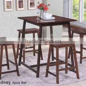 Furniture,Dining Set,table,chair,5pcs Set(Sydney 5pcs Set) thumbnail-1