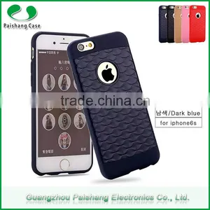 Express China Supplier Mobile Accessories Phone Case Ultra-thin TPU Case for IPhone Case 6 /6s With Wave Pattern thumbnail-1