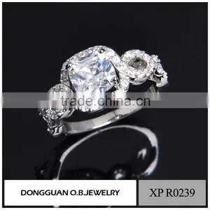 Multicolor Gold New Model Wedding Ring /handmade White Gold Ring Designs Jewelry thumbnail-1