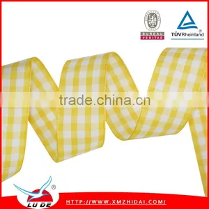 Factory Self-supporting Tarton Ribbon/plaid Ribbon thumbnail-5