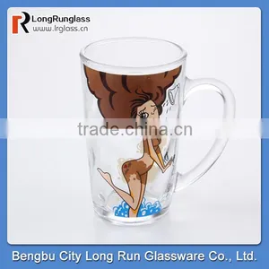 LongRun 12oz Print Drinking Glass Mugs thumbnail-1