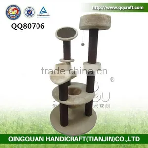 QQPET Wholesale Large Cat Trees ,Cat Scratching Tree, Cat Tree House thumbnail-4