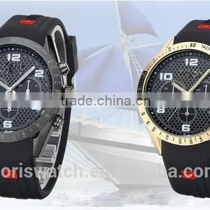 Quartz Watch New Men Clock Fashion Military Sport Casual GT Watches Quality Relogio Silicone Quart-watch thumbnail-2
