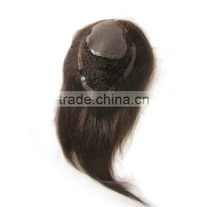 Factory Price Human Virgin Hair Fish Net Toupee thumbnail-4