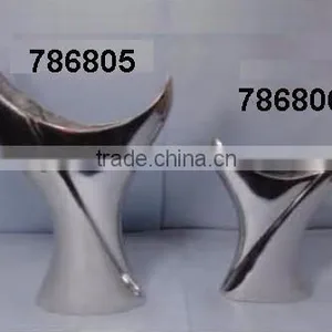 Aluminium Metal Home Decoration Flower Vase Mirror Polished thumbnail-1