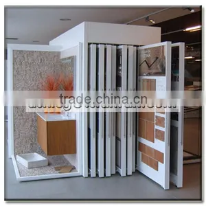 Modern Showroom Design Ceramic Tiles Display Racks Stands/floor Tiles Display Racks CT151 thumbnail-1