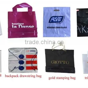 Plastic Shopping Bag With Die Cut Handle thumbnail-2