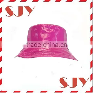 Wholesale Funny Waterproof Folding Bucket Rain Hat thumbnail-5
