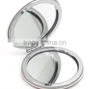 Imprinting Business Steel Compact Mirror thumbnail-2