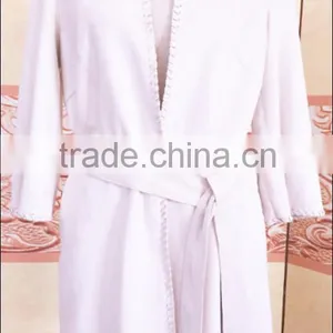 High Quality White Fashion Open Collar Custom Casual Faux Suede Jacket With Belt for Women thumbnail-1