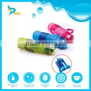 Portable Bicycle Joyshaker Plastic Water Bottle School for Kids thumbnail-1