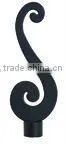 Swan Round Curtain Pole thumbnail-1