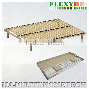Slat Bed Base - Mattress Support Frame -- Metal Bed Base thumbnail-3