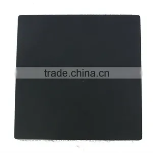 Texture Black Powder Steel Square Metal Table Legs thumbnail-3