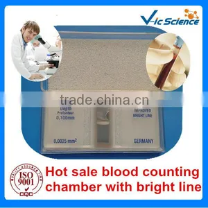 Blood Examination Blood Counting Chamber With Bright Line thumbnail-1