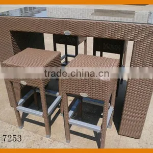 Classic 7PCS Bar Stool Set thumbnail-1