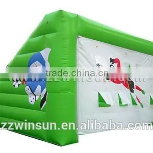 EN14960 Soccer Fever Inflatable Soccer Goal Kick Shooting thumbnail-4