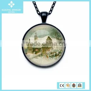 Wholesale Charm Lovely Snow Night Pendant Maker Online thumbnail-5