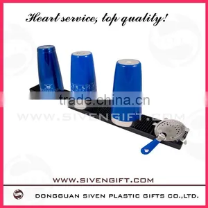 Supply Anti-slip Soft Silicone Pvc Rubber Custom Bar Mat thumbnail-6