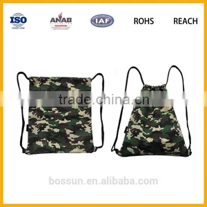 Promotional Custom Printed String Bag Sport Drawstring Bag for GYM thumbnail-6