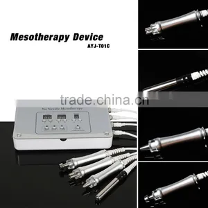 AYJ-T01C(CE) Direct Factory Supply Home Use No-needle Mesotherapy Anti Wrinkle Machine no Needle Mesotherapy System thumbnail-1