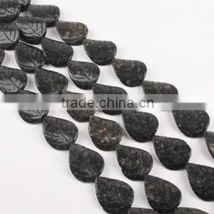 Plum Blossom Jade Gemstone Beads,semi-precious Stone Beads thumbnail-1