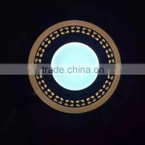 2016 New Modle High Lumen Led Panel Light Led Ceiling Light 6w 9w 16w 24w Double Color thumbnail-4