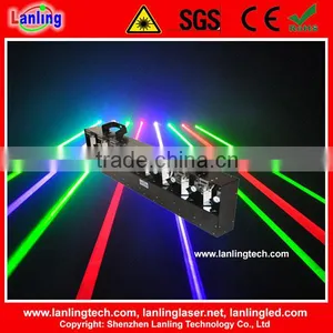 8 Lens RGB Dmx Lazer Light DJ Stage Effect Lighting thumbnail-1