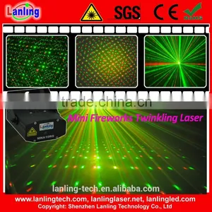100mW RG Mini Fireworks Twinkling Laser Light thumbnail-1