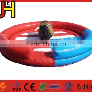3 In 1 Attractive Game Inflatable Simulator Mechanical Rodeo Bull Price For Sale thumbnail-2