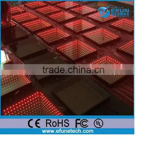 Rgb Color Led Dance Flooring,dmx Rechargeable Led 3d Temper Glass Dance Floor thumbnail-1