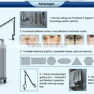 Most Advanced High Quality Beauty Equipment 10600 nm Laser Co2 Surgical Laser With USA Tube thumbnail-3